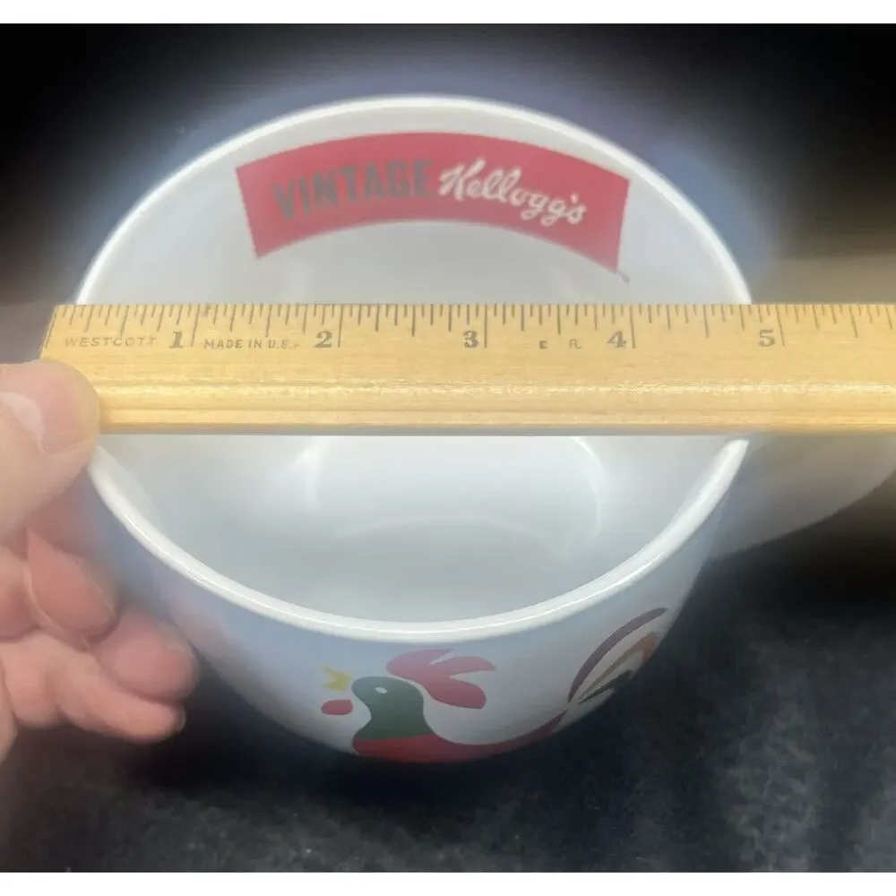 Vintage Style Retro Kelloggs Cornflakes Cereal Bowl Mug 2016 Kimm & Miller‎